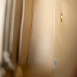 Light Beige Lambskin Quilted Diana Flap Small Gold Hardware - Image 9