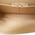 Beige Clair Lambskin Quilted Classic Flap Medium Gold Hardware - Image 13