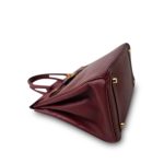 Birkin 30 Rouge H Epsom Gold Plated C Square Stamp - Image 15