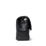 16C Black Caviar Quilted Mini Rectangular Single Flap - Image 2