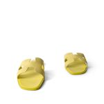 Hermès Calfskin Oran Sandals Jaune Curcuma Size 40 - Image 3
