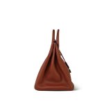 Birkin 35 Brown Veau Togo Gold Plated D Square Stamp - Image 13