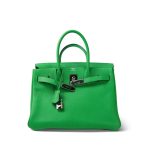 Hermes Birkin 30 Bambou Togo Palladium Plated [R] Stamp - Image 7
