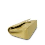 Pistachio Green Caviar Quilted Classic Flap Medium LGHW - Image 7