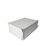 Louis Vuitton Bisten 50 Optic White Monogram Canvas Taigarama Trunk - Image 14