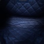 24S Washed Denim Quilted Small 22 Hobo Bag - Image 10