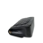 Black Jumbo Caviar Quilted Classic Flap GHW - Image 12
