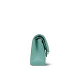 20c Tiffany Blue Caviar Quilted Small Classic Flap LGHW - Image 5