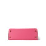Kelly 25 Rose Azalée Veau Epsom Gold Plated C Stamp - Image 10