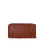 Birkin 35 Brown Veau Togo Gold Plated D Square Stamp - Image 14