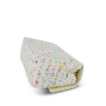 23S White/Light Yellow/Multicolor Sequin Tweed Quilted Mini Rectangular Flap Light Gold Hardware - Image 9