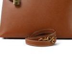 Kelly Sellier 28 Gold Courchevel Gold Plated T Circle Stamp - Image 4