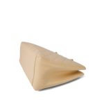 Beige Clair Caviar Quilted Grand Shopper Tote (GST) Gold Hardware - Image 6