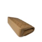 Vintage Beige Lambskin Quilted Classic Flap Medium GHW - Image 10