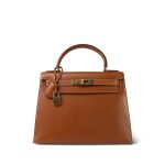Kelly Sellier 28 Gold Courchevel Gold Plated T Circle Stamp - Image 3