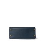 Kelly Sport PM Bleu Marine Courchevel Gold Plated [A] Stamp - Image 7