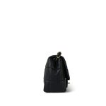 Black Lambskin Quilted Monacoco Mini Square Flap LGHW - Image 4