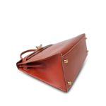 Kelly Sellier 28 Brique Box Calfskin Gold Plated (X) Stamp - Image 4