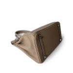 Birkin 30 Trench Togo Palladium Plated U Stamp - Image 8