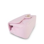24S Lambskin Quilted Mini Rectangular Flap Light Gold Hardware - Image 4