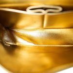 Gold Lambskin Quilted Classic Flap Small Aged Gold Hardware - Image 14