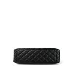 24K Black Caviar Quilted Maxi Travel Flap Aged Gold Hardware - Image 11
