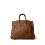 Birkin 25 Fauve Barenia Gold Plated Z Stamp - Image 6