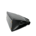 Kelly 32 Black Box Calfskin Gold Plated C Square Stamp - Image 17