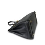 Birkin 35 Black Ardennes Gold Plated [A] Stamp - Image 16