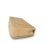 Light Beige Lambskin Quilted Full Flap Bag Gold Hardware - Image 11