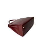 Kelly 28 Rouge Box Calfskin Gold Plated V Stamp - Image 8