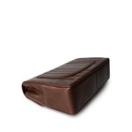 Brown Mademoiselle Lambskin Vertical Flap Jumbo Gold Hardware - Image 11