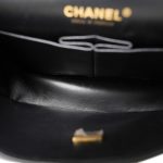 21B Black Lambskin Quilted Classic Flap Small Rose Gold Hardware - Image 15