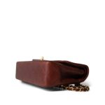 Vintage Red Lambskin Quilted Classic Flap Small GHW - Image 4