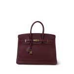 Birkin 35 Rouge H Togo Gold Plated [M] Samp