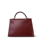Kelly Sellier 32 Rouge Box Calfskin Gold Plated (W) Stamp - Image 9