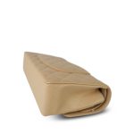 Beige Clair Caviar Quilted Medium Classic Flap Gold Hardware - Image 6