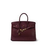 Birkin 35 Rouge H Togo Gold Plated [M] Samp - Image 11