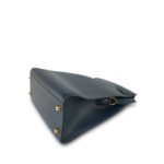 Kelly Sport PM Bleu Marine Courchevel Gold Plated [A] Stamp - Image 8