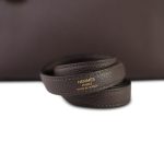 Kelly 25 Retourne Horseshoe (HSS) Ebene Togo Gold Plated B Stamp - Image 9