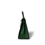 Kelly Sellier 28 Green Courchevel Gold Plated (V) Stamp - Image 10