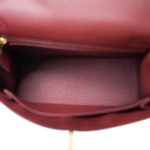 Kelly Sellier 25 Rouge H Veau Epsom Gold Plated Y Stamp - Image 19