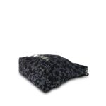 24B Black Floral Denim Quilted Mini 22 Bag SHW - Image 7