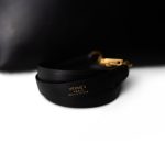 Kelly Sellier 28 Black Box Calfskin Gold Plated (V) Stamp - Image 6