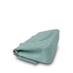 Tiffany Blue Caviar Quilted Classic Flap Medium Light Gold Hardware - Image 13