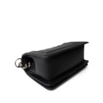 Black Boy Bag Small Caviar Quilted Ruthenium Hardware - Image 9