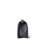 Grey Lambskin Chevron Quilted Boy Bag Medium LGHW - Image 2