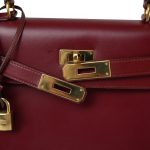 Kelly Sellier 28 Rouge Box Calfskin Gold Plated (Y) Stamp - Image 18