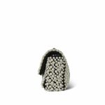 19S Pearl On Flap Mini Rectangular Bag LGHW - Image 3