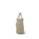 Christian Dior My ABC Lady Dior Light Beige Cannage Lambskin Small - Image 5